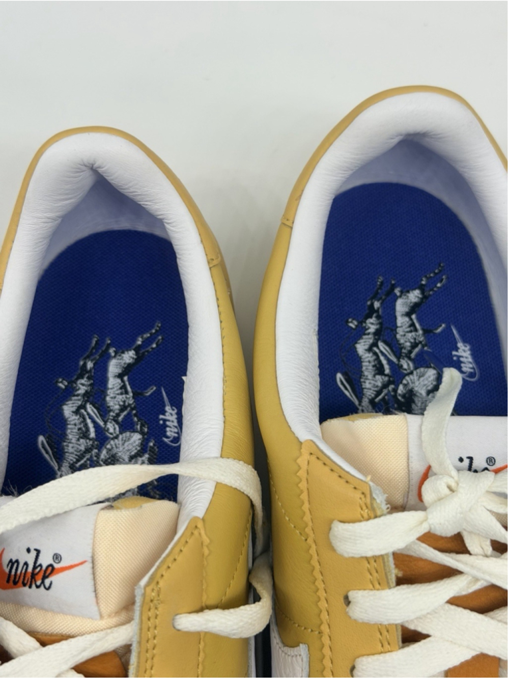 Nike Cortez 23 SE Wheat Gold White Coconut Milk FD0400 725 Men's Size 12 - Picture 10 of 10